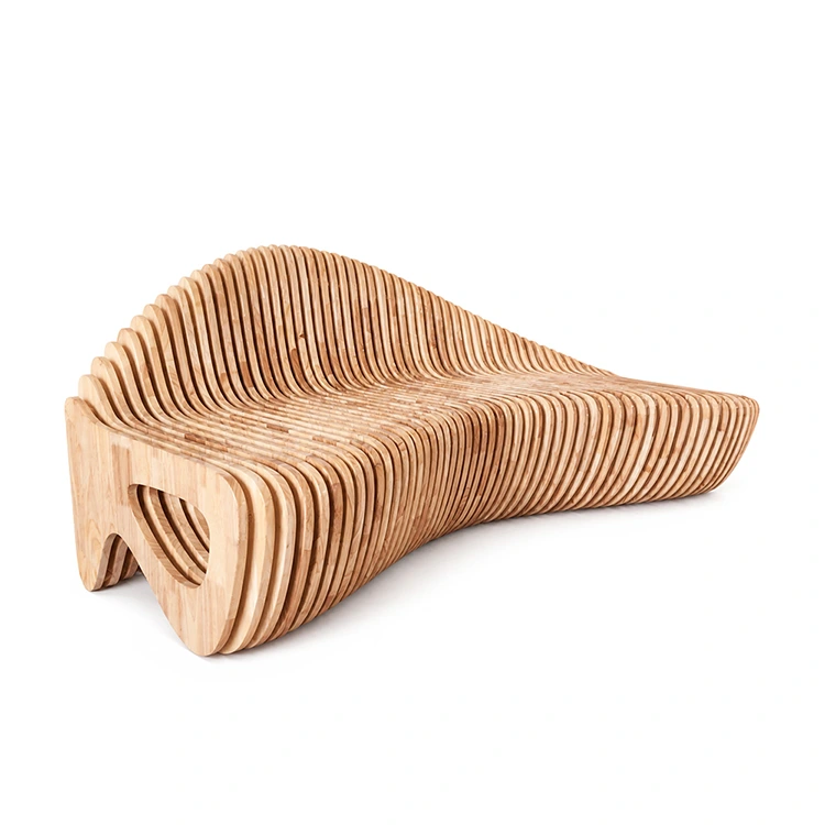 Parametric Wood Slat Bench