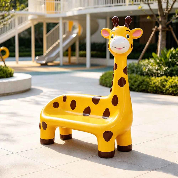 Custom FRP Giraffe Bench